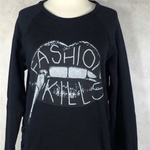 Lauren Moshi Fashion Kills Sweatshirt